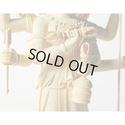 画像5: 三宝荒神5.5寸・総高さ29cm・総桧材・高級仏像　送料無料