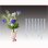 画像2: 仏花【お供え小花　野々花（ののか）： クロッカス　ブルー】造花　手元供養　仏花 インテリア 仏壇・仏具　供花