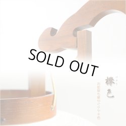 画像5: 盆提灯【今季注目の目玉商品　岐阜提灯：芙蓉と桔梗　山水画10号　二重張・手描き画・電球灯・天然木ケヤキ色】お盆用品 仏具 お盆 初盆 新盆 初盆飾り 新盆飾り お盆飾り 行灯 お彼岸 仏具 盆棚 盆ちょうちん 迎え火 送り火　送料無料