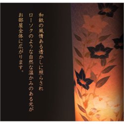画像4: 国産・盆提灯【モダン盆提灯：儚くたたずむ桔梗　雅霞（みやびかすみ）電球灯　光触媒加工】岐阜提灯　お盆用品 仏具 お盆 初盆 提灯 新盆 お盆飾り 盆ちょうちん　送料無料