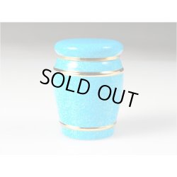画像2: 仏具【メモリアルボトル：ミニ骨壷：せんり ブルー】手元供養　分骨　アッシュボトル　仏具　送料無料