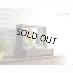 画像18: 国産仏壇【和紙張りオープン型仏壇：コテージ　01シリーズ　ウォールナット調ダーク色】仏壇・仏具　モダン仏壇　小型仏壇　インテリア仏壇　ガラス段　送料無料