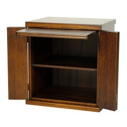 画像13: 仏壇・仏壇台上下セット【ミニモダン仏壇・未来20号＋仏壇台・春風】胡桃色・ウォールナット色・送料無料