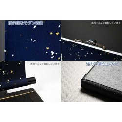 画像6: 国産仏具・お盆飾り【真言十三仏・モダン掛軸セット：ミニ表装掛軸＋畳台（白紺）＋掛軸スタンド】卓上掛軸　十三佛絵像　掛軸　仏像　お盆用品　送料無料