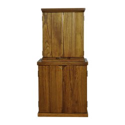 画像3: 祖霊舎・神徒壇 【上下セット　初穂(はつほ)18号＋春風】ミドルブラウン色　祖霊舎・神徒壇 神道　御霊舎　霊璽　御霊代　神棚　送料無料