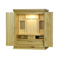 画像12: 祖霊舎・神徒壇 【上下セット　初穂(はつほ)18号＋春風】ナチュラル色　祖霊舎・神徒壇 神道　御霊舎　霊璽　御霊代　神棚　送料無料