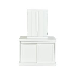 画像3: （4月下旬入荷予定）仏壇・仏壇台上下セット【ミニモダン仏壇・未来15号＋仏壇台・花見月】白・送料無料