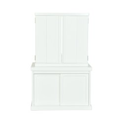 画像3: 仏壇・仏壇台上下セット【ミニモダン仏壇・未来18号ワイド＋仏壇台・花見月】白・送料無料