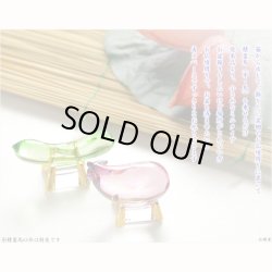 画像6: お盆飾り【クリスタル精霊馬（しょうろううま）セット】お盆用品　新盆　初盆　盆棚　牛馬　仏壇　仏具　和雑貨　なす　きゅうり　クリスタル　ガラス