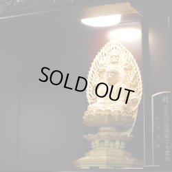 画像10: モダン仏壇【伝統型仏壇：和モダン・新 夕凪（ゆうなぎ）艶あり紫檀調　20号　仏具付き】小型仏壇　家具調仏壇　上置き仏壇　送料無料