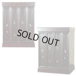 画像3: モダン仏壇【伝統型仏壇：和モダン・新 夕凪（ゆうなぎ）艶あり紫檀調　20号　仏具付き】小型仏壇　家具調仏壇　上置き仏壇　送料無料