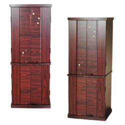 画像3: 現代調モダン仏壇【和みモダン仏壇：桜都（おと）紫檀調　40号】本尊掛軸　仏具　おりん 現代調仏壇　大型仏壇　家具調仏壇　重ね仏壇　送料無料