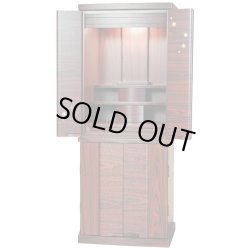 画像3: （12月中旬入荷予定）仏具付き仏壇【和みモダン仏壇：桜都（おと）紫檀調 +仏具一式付き　重ね40号】本尊掛軸　仏具　おりん 現代調仏壇　大型仏壇　家具調仏壇　重ね仏壇　送料無料