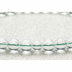 画像5:  国産京念珠【ハートチャーム付き本水晶共仕立】女性用数珠・正絹頭付房　化粧箱付 送料無料