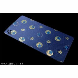 画像2: 国産仏具【難炎お仏壇マット：金襴仕立　花笑み（はなえみ）・ 色柄番号G-1 サイズL】仏壇用仏具　ネコポス便送料無料　防炎マット