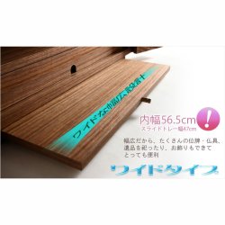 画像5: 国産仏壇【国産広島府中　高級モダン仏壇　エステリア・ウェイブカスタム　天然木ウォールナット　16号ワイド】　インテリア仏壇　家具調仏壇　日本製　送料無料