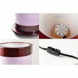 画像3: お盆提灯【今季注目の目玉商品　高級インテリア盆提灯：彩爛（さいらん）和紙・電球灯　1号】八女提灯　モダン盆提灯　お彼岸　盆棚　仏壇　仏具　送料無料