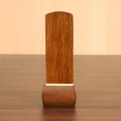画像3: モダン位牌【位牌　エリシア　ウォールナット色】本体のみ・文字代金別途かかります