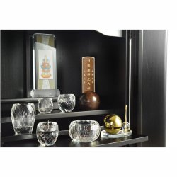 画像13: 現代調モダン位牌【真鍮製ミニ骨壺付　光のしずく：3.5寸　天然木ウォールナット無垢+タモ】仏壇・仏具　唐木札　モダン位牌　現代調位牌　家具調位牌　ミニ骨壺　手元供養　高岡　送料無料【smtb-td】【RCP】