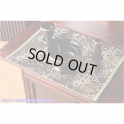 画像9: 国産仏具【桐生織・金襴仕立　モダンな防炎マット：煌雅（こうが）金銀桜】仏壇用具　現代調仏具　ネコポス送料無料