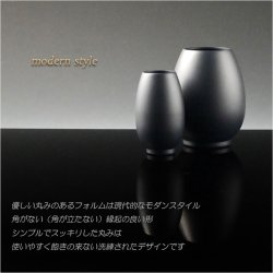 画像3: 仏具【現代調モダン仏具6点セット　ノーチェ（Noche）2.5寸　全2カラー チャコールグレー】仏壇用仏具 六具足 モダン仏壇　家具調仏壇　オシャレ 送料無料