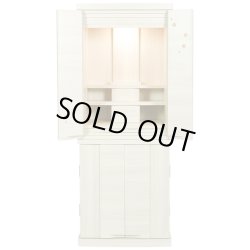 画像2: 豪華仏具付き【和みモダン仏壇：桜都（おと）　ナチュラル色　40号】本尊掛軸　仏具　おりん 現代調仏壇　大型仏壇　家具調仏壇　重ね仏壇　送料無料