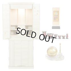 画像1: 豪華仏具付き【和みモダン仏壇：桜都（おと）　ナチュラル色　40号】本尊掛軸　仏具　おりん 現代調仏壇　大型仏壇　家具調仏壇　重ね仏壇　送料無料