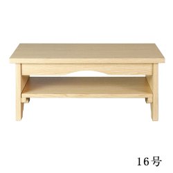 画像2: 折りたたみ式・経机【優心（ゆうしん）】選べる3色2サイズ　オーク調　16号