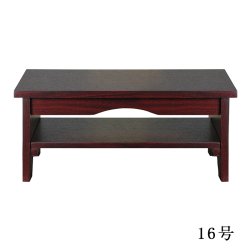 画像2: 折りたたみ式・経机【優心（ゆうしん）】選べる3色2サイズ　紫檀調　16号