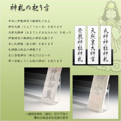 画像12: 神棚【モダン神棚・神札入れ　壁掛け式：麻呂（まろ）薄型スリムコンパクト・ブラック　ネコポス便送料無料】組み立て式　神道　神様　神札　お札　札立て　三社仕様　神具　インテリア神棚　現代調神棚