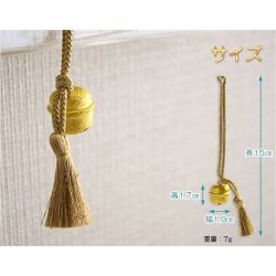 画像7: 神棚【お参り鈴緒付・水琴鈴（すいきんすず）：お家の神棚で神社気分】神道　神様　神札　お札　札立て　神具　インテリア神棚　現代調神棚　和雑貨