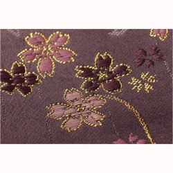 画像8: 国産仏具【金襴・さくら柄リンセット2.0寸：珠雪（たまゆき)＋難燃マット珠雅（たまみやび）　紫色】りん・リンセット　磬　鐘　鈴　仏具　防火　手元供養　経机　仏壇　送料無料