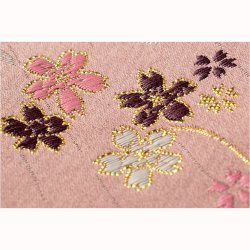 画像9: 国産仏具【金襴・さくら柄リンセット2.0寸：珠雪（たまゆき)＋難燃マット珠雅（たまみやび）　桃色】りん・リンセット　磬　鐘　鈴　仏具　防火　手元供養　経机　仏壇　送料無料