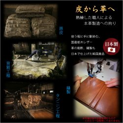 画像6: 国産位牌【国産栃木レザー・本革製：手帳型・携帯位牌　シモティ　ネイビーブルー　位牌札付】仏具　手元供養　レザー　皮革　牛革　ハンドメイド　日本製　送料無料
