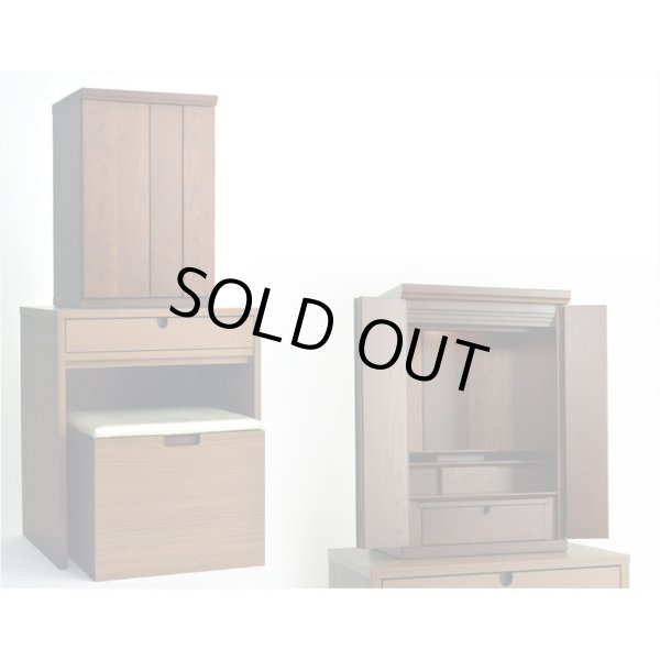 画像3: 【国産仏壇】現代調モダン仏壇【タモ材の重厚な無垢扉：エスパーダ　上置き20号】小型仏壇　リビングにピッタリ　送料無料