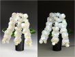 画像2: 光ファイバー使用の光る仏花【7色に変化する煌めくお花　テルミナ：胡蝶蘭】新盆　初盆　お盆用品　盆提灯　盆花　仏壇用仏具　送料無料