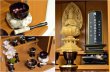 画像5: モダン仏壇【天然貝使用の螺鈿調さくら細工・現代調ミニ仏壇：和桜　欅調14号】小型仏壇　送料無料