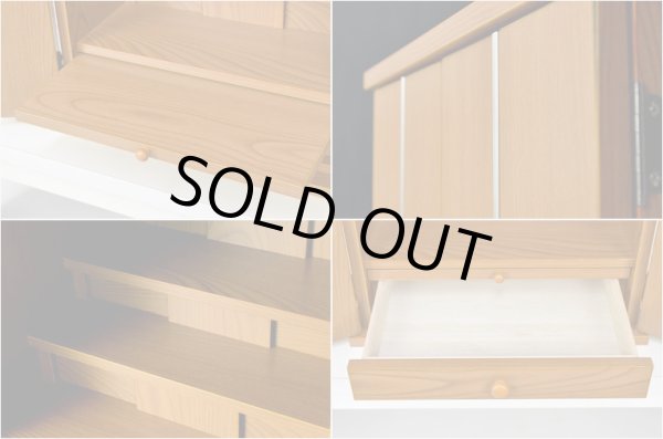 画像4: モダン仏壇【天然貝使用の螺鈿調さくら細工・現代調ミニ仏壇：和桜　欅調16号】小型仏壇　送料無料