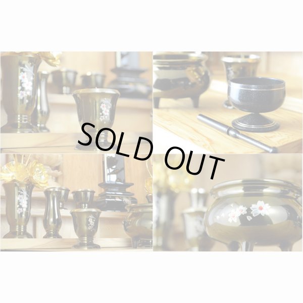 画像5: 国産高級仏壇【屋久杉杢　宮浦（みやうら）：20号】上置き小型仏壇　送料無料