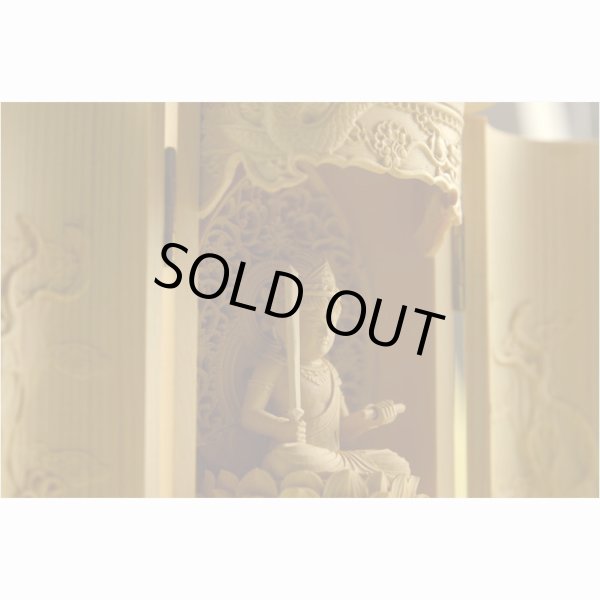 画像5: 総桧【厨子入り仏像】文殊菩薩：送料無料