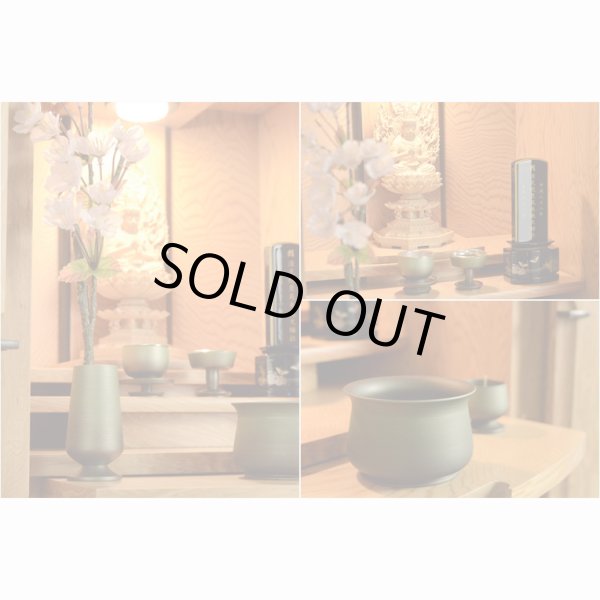 画像5: 国産高級仏壇【モダン仏壇　屋久杉総杢：弥生（やよい）18号】上置き小型仏壇　送料無料