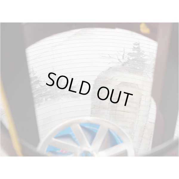 画像8: 特選　高級お盆提灯【岐阜提灯：11号 一対（2台）白椿（しろつばき）雲龍紙仕様 天然木 回転灯付き】送料無料　盆ちょうちん　行灯　盆用品　新盆　初盆　一対提灯　送料無料