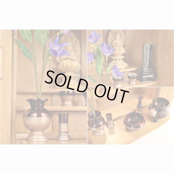 画像6: 国産高級仏壇【モダン仏壇　屋久杉総杢：秋月（しゅうげつ）18号】上置き小型仏壇　送料無料