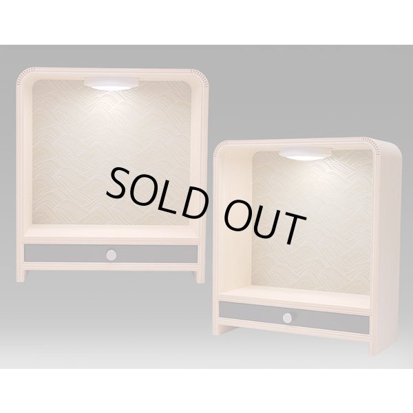 画像3: パーソナル祭壇・オープン型仏壇【グラージュ　サイズ小】国産品　送料無料　ミニ仏壇・小型仏壇　手元供養台