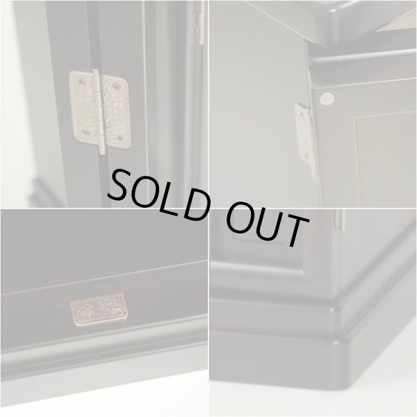 画像15: 【仏壇＋仏壇台上下セット】【明珠23号＋ひまわり】ボルドーブラック色　高級ブナ材　送料無料