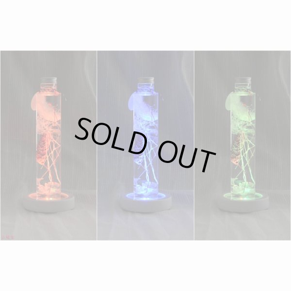 画像4: 仏具【レインボーLED台付・ハーバリウム仏花：フローラ　ブルー1本】花　プリザーブドフラワー　供物　お供え　仏壇用仏具　送料無料