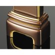 画像4: 高級ピアノ塗装メタリック風仕上げ・家具調モダン位牌【粋光：セピア4.0寸】送料無料