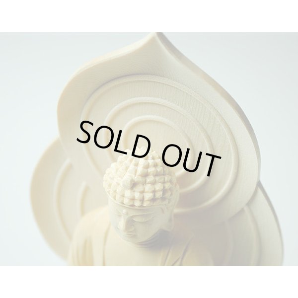 画像5: 現代蓮華座・香る檜材釈迦如来1.8寸・曹洞宗・禅宗・臨済宗・時宗・仏像・御本尊