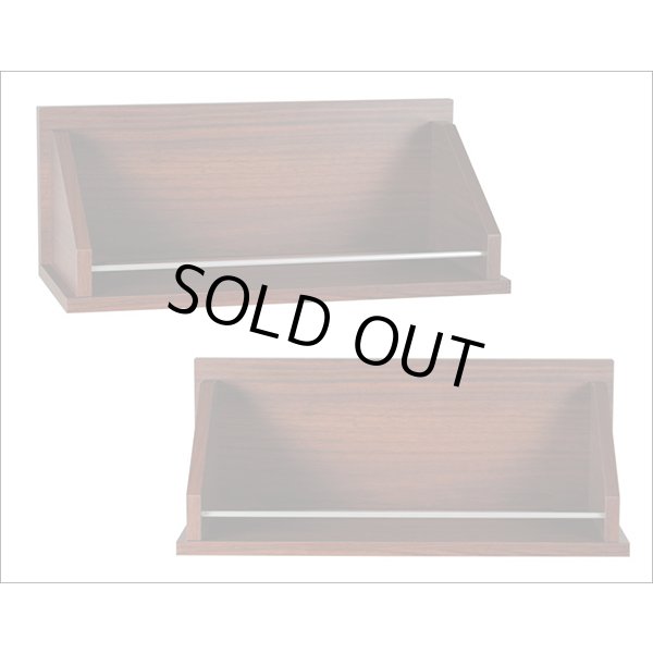 画像3: 神具付きモダン壁掛け神棚【INORI（イノリ）ウォルナット色+SORA+榊】お札立て　お札入れ　朱印帳立て送料無料