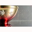 画像3: 国産仏具【紅葉彫金:楓花（ふうか）高岡製6具足セット・淵金　ワイン3.0寸】お仏具 仏壇仏具 送料無料